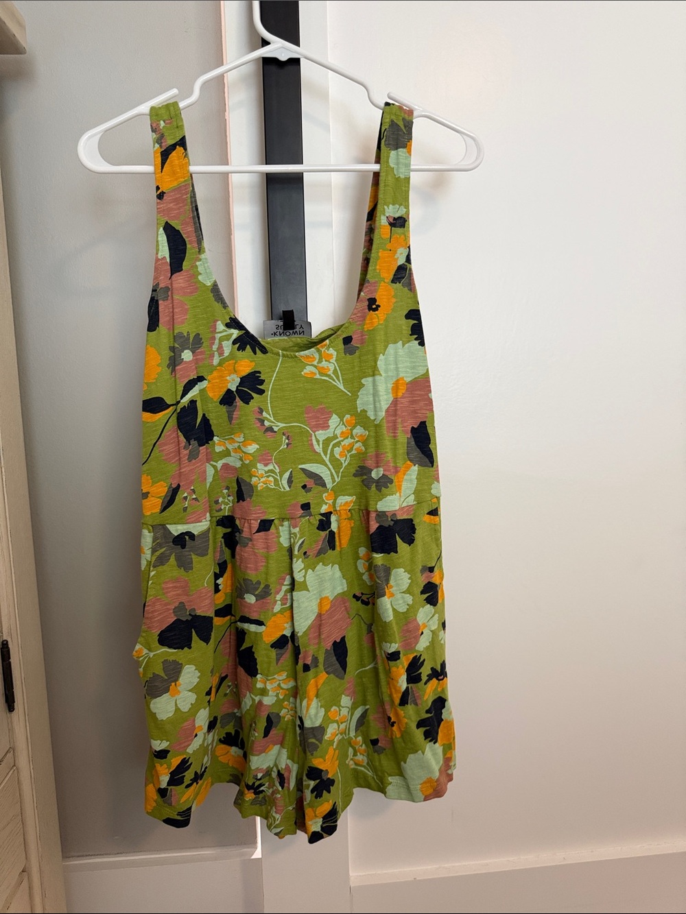 EUC Known Supply Organic Cotton Romper